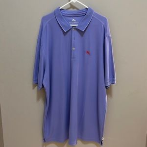 Tommy Bahama Islandzone Purple Polo Size 2XLT
